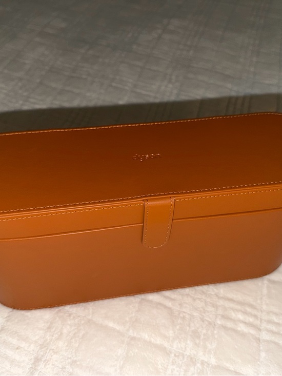Dyson Other - Dyson Cognac Leather-Look Travel Case